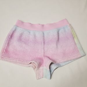 Victoria’s Secret PINK S Rainbow Ombré Plush Shorts